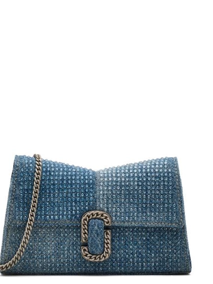 Affordable Marc Denim Women St. The Chain wallet Crystal Marc Jacobs 0801